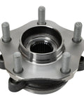 Front Wheel Hub Bearing Assembly For Nissan Altima 2019 To 2021 Direct Fit Replacement Kit with sturdy metal housing.