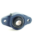 Heavy-Duty 2-Bolt Flange Mount Ball Bearing Unit with 1.4375 Inch Bore and Eccentric Collar Locking plus Triple Lip Seals.