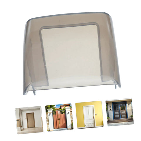 Zero Sweat This Built Like A Tank 2 Piece Charging Station Cover, grey heavy duty plastic, shield for outdoor socket box.