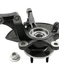 Set Of Two Heavy Duty Front Wheel Bearing Driver Side Passenger Side Hub Assembly For Ford Escape Mazda Tribute Mercury Mariner 2001 2012 OE Replacement showing detailed view of hub assembly.
