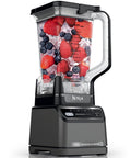 Top Shelf Professional Blender With 1200 Watt Motor And Auto Iq Technology 72 Oz Pitcher For Smoothies And Shakes Rock Solid Powerhouse That Crushes Ice Like Butter Daily with ice and berries.