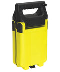 30W Rechargeable Folding Work Light Yellow Battery Powered LED With 180 Degree Fold IP65 Outdoor Rated Up To 8 Hours Run Time Three Modes For Indoor And Outdoor Jobs, upright position