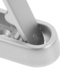 Close-up of No Sweat Foldable Invisible Wall Hooks Zinc Alloy Storage Hangers showing foldable design and smooth finish.