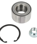 Front Wheel Bearing And Hub Assembly HA590498 Replacement For 2003 To 2017 Toyota Corolla Fwd 5 Lug steel bearing and components