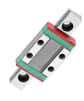 Miniature Linear Rail Guide 9mm Width Slide Block for small gear and precise linear movement, lightweight interchangeable ball retainer