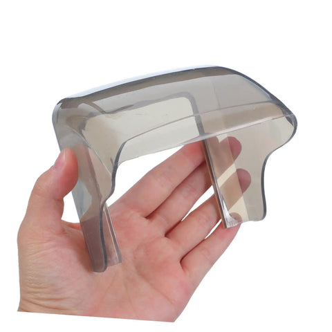 Zero Sweat This Built Like A Tank 2 Piece Charging Station Cover clear heavy duty plastic shield for outdoor socket boxes.