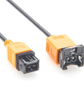 Garage Tested Two Pin JPT Extension Cable With IP67 Sealed Male To Female Plugs 18AWG Copper Auto Wiring Harness Fourteen Foot Cord