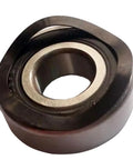 250 Pcs Triple Wave Spring Washers High Octane Manganese Steel Compression Corrugated Wrinkle Springs close-up of a bearing.