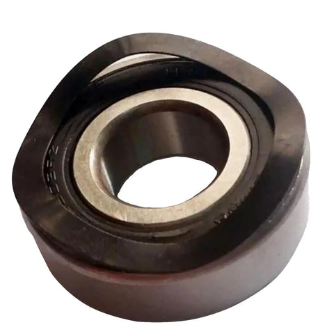 250 Pcs Triple Wave Spring Washers High Octane Manganese Steel Compression Corrugated Wrinkle Springs close-up of a bearing.