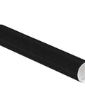Straight Up Top Shelf Heavy Duty Black Mailing Tubes With Secure Plastic End Caps Two By Twelve Inch strong packaging for mail.