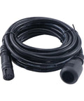 Tough As Nails 10 Ft Extension Cable With 8 Pin Connector for Fish Finders and Boat Electronics, black coiled cable.