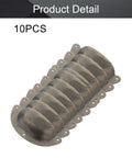 Top Shelf Vintage Shell Cup Pulls For Kitchen Cabinets And Dresser Drawers Bronze Iron Handles With Screws Smooth Finish Durable Home Decor Hardware Installation Kits, 10 pieces.