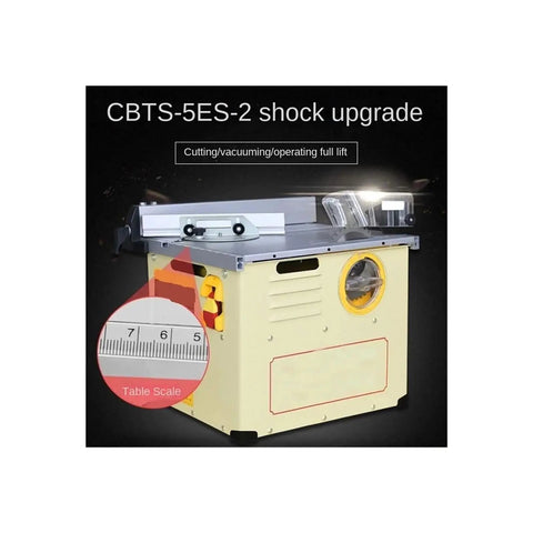 Dust Free Mini Table Saw Station For Woodworking Portable Sliding Workbench With Dust Collection Pro Grade Multifunction Wood Cutting