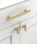 Champagne Bronze Kitchen Cabinet Knobs 10 Pack For Cabinets Dressers And Drawers Zinc Hardware Replacement Easy Install Upgrade Durable
