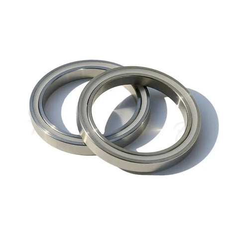 Built Tough 316L Stainless Steel Deep Groove Ball Bearings S6807-2RS 35X47X7MM 10 Pack view of two waterproof double seal bearings