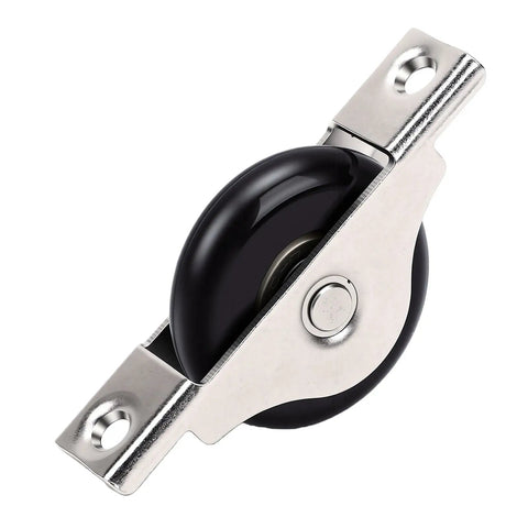 Pro Grade No Sweat Sliding Door Pulley Rollers Precision Engineered 40Mm Nylon Bearings for smooth gliding cabinet doors.
