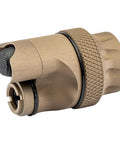 Waterproof Switch Assembly For Scout Light Weapon Lights With Integrated And Remote Options Tan Finish Click On Off Push Button