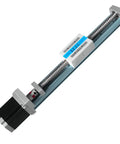 Motorized CNC Linear Guide Module With Ball Screw 400mm Stroke Nema 23 Stepper Driven Linear Stage, front view