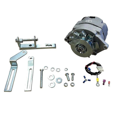 Kickstart Your Rusty Ride With This Rock Solid Alternator Conversion Kit Including Precision Pulley for Ford New Holland tractors.