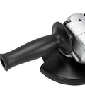 Close-up of Heavy Duty Pneumatic Angle Grinder 5 Inch with lightweight composite grip for optimal control during use.