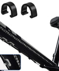 12 Pack Aluminum Alloy Bicycle Cable Clamps And C Clips For Housing And Hose Guides Brakes Derailleurs And Shifters Dope MTB And Road Bike Cable Management Durable Easy Install Secure Fit on bike frame