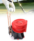 Portable Golf Ball Dispenser With Automatic Ball Delivery And Smart Tee Up System for practice