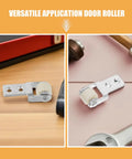Heavy Duty Nylon Slider Replacement Kit Features Five Precision Track Rollers For Seamless Cabinet Window Door Gliding And Rock Solid No Sweat Home Repair Upgrades Today shown on surface.