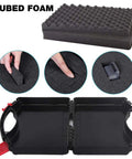 Hardcore 12 Inch Hard Shell Case With Pluck Foam Custom Insert showing durable molded foam and storage compartment design.