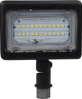 Heavy Duty 16 Pack LED Outdoor Flood Lights 15 Watt 4000K Bronze Waterproof Housing Bulletproof Rated 50000 Hour Lifespan panel with bright diodes.