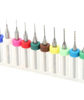 PCB Drill Bit Set For Circuit Boards, Pro Grade Tungsten Steel Micro Twist Bits Kit, 0.1mm To 1.0mm Precision Drill Bits, 10 Pcs