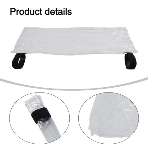 Heavy Duty EV Charging Rain Cover Keeps Your Gear Bone Dry Underneath Tough Umbrella Cloth Shields Car Charger And Power Strip From Snow Or Torrents Large Size Makes Charging Go Sweet Outside, displayed with adjustments.