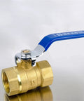 Top Shelf 1 Inch Brass Ball Valve Lever Handle BSP Thread Copper Plumbing Tap Handles for smooth flow control.