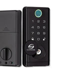 Top Pick Smart Door Lock Keyless Entry Deadbolt Fingerprint ultra secure biometric lock with keypad and dial