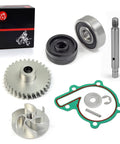 Hella Badass Billet Aluminum Water Pump Upgrade Kit With Impeller Gear Shaft Bearing Oil Seal And Gasket for Banshee 350