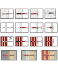 Tough As Nails 3/16 By 1 Inch Wall Anchor Plugs installation guide for concrete, drywall, and wood, showing detailed steps.
