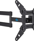 Next Level Full Motion TV Wall Bracket Slick Swivel Tilt Extend Arm For 13 To 43 Inch Echo Show Flat Or Curved Screens showing steel frame with extendable arm and mounting plate.