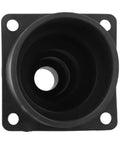 Dust Collection Tool Adapter For Shop Vac And Wet Dry Vacuum Cleaner, soft plastic stepped connector, 1 to 2.5 inch, easy install.