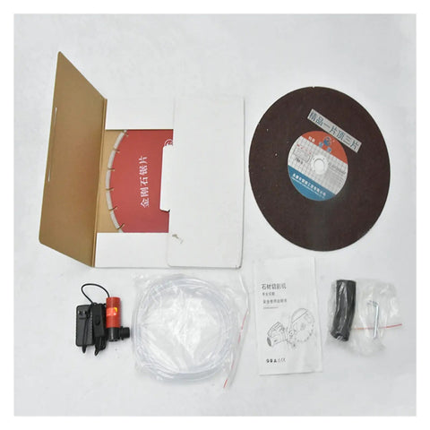 Heavy Duty Cordless Circular Saw For Nailing All Your Weekend Build Projects With Smooth Multi Angle Cuts And Effortless Precision Slicing Through Wood Metal Stone And Tile Guaranteed To Get The Job Done Right accessories kit including diamond blade and instructions