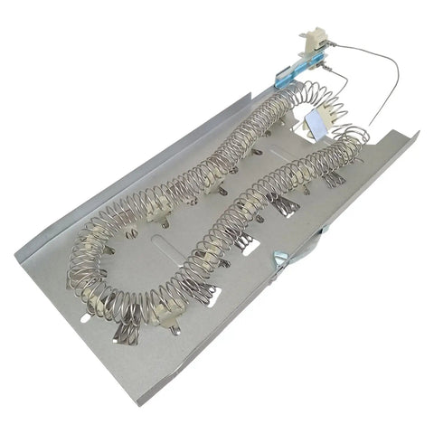 Top Rated 240V 4600W Electric Dryer Heating Coil Element Assembly Replacement Part with ceramic brackets and terminals.