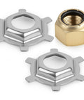Prop Nut Kit With Nut Tab Washer For Bravo Propeller Drives Includes One Prop Nut And Two Nut Tab Washers Fits 65HP To 140HP