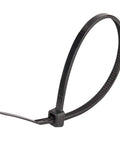 Heavy Duty Black Zip Ties 6 Inch 40 Lb Tensile Nylon Cable Ties, UV Resistant and Outdoor Ready, Fire Rated 94V-2, Industrial Grade.