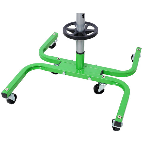Heavy Duty Rolling Tire Tree Stand With Wheels For Garage Workshop Storage Holds Up To 275 Lbs green steel base with wheels and tire holder