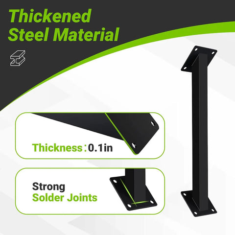 8 Pieces 45 Degree Inside Corner Braces For Wood Structures Like Gazebos Tree Houses Cabins And Patio Kits Easy One Piece Install No Wood Cutting Required Heavy Duty Load Bearing Brackets For DIY Projects