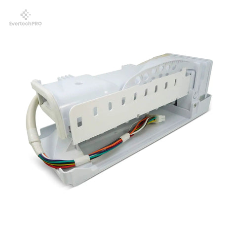 Easy Install Ice Maker Assembly For Samsung Refrigerators RF267 And RF268 Series showcasing the durable build and snap-in design