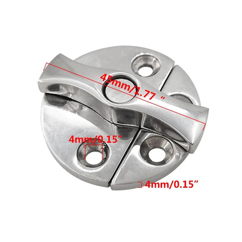 Beast Mode 316 Marine Stainless Steel Twist Latch For Boat Doors And Lockers, 45mm size with sleek design.