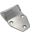 Heavy Duty Stainless Steel Gate Hinge For Trucks Containers And Equipment Boxes Industrial Grade load bearing with mounting holes.