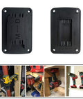 10 Pack Drill Tool Mounting Holders For Dewalt 20V And Milwaukee M18 Tools Built To Last Heavy Duty Plastic Adjustable Mounts