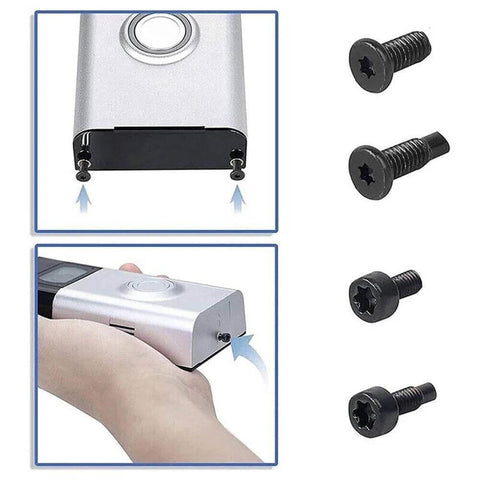 Doorbell Screws Replacement Kit With Four Types, 16 Or 20 Piece Set, T16 and T5 short, long security screws for video cameras