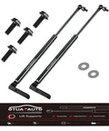 Heavy Duty Rear Hatch Shock Struts And Tailgate Lift Supports For 2010 2014 Subaru Legacy Outback Wagon Sets Pack Of Two displayed with installation bolts.