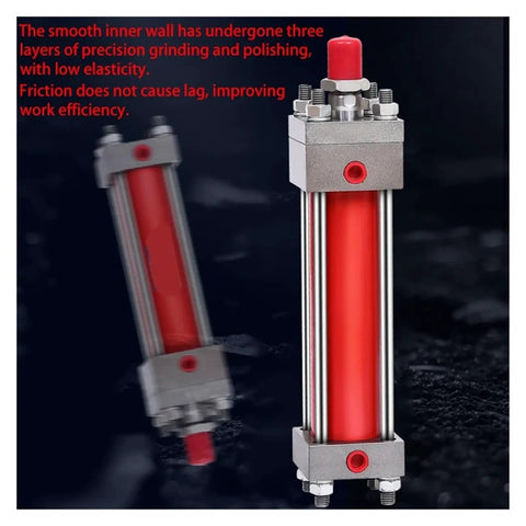Heavy Duty Double Way Tie Rod Hydraulic Cylinder For Lifting And Industrial Equipment with precision grinding